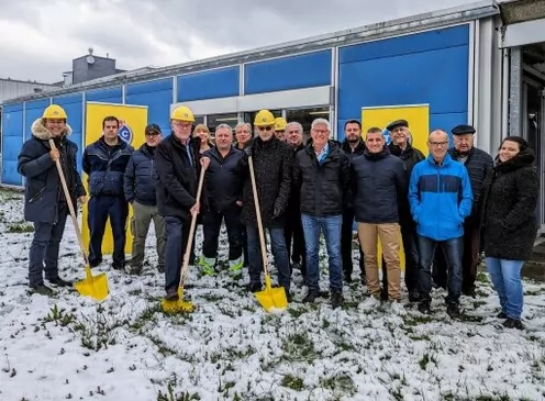 Spatenstich zum neuen TCS Mobilitätszentrum in Thun-Allmendingen  