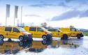 La flotte jaune s’étoffe tout  en puissance