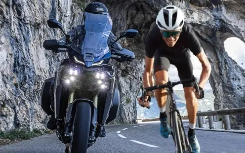 Velo und Motorrad