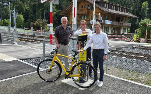 Trubschachen installiert eine Veloreparatursäule