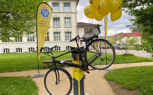 Zum Jubiläum: «bike repAIR»-Projekt