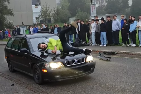 TCS-Projekt „Tatort Schule“ sensibilisiert Schüler in Wangen bei Olten für Verkehrssicherheit