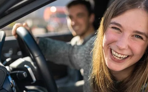 Auto Fahrtraining Ladies only