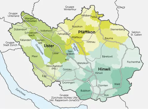 Bezirke &amp; Gemeinden