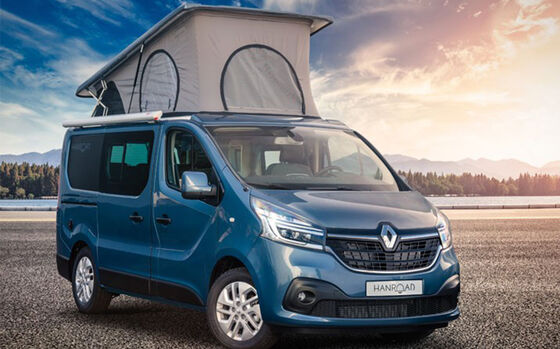 Il pulmino attrezzato a camper, detto anche camper van