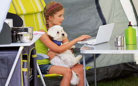Camping avec le chien