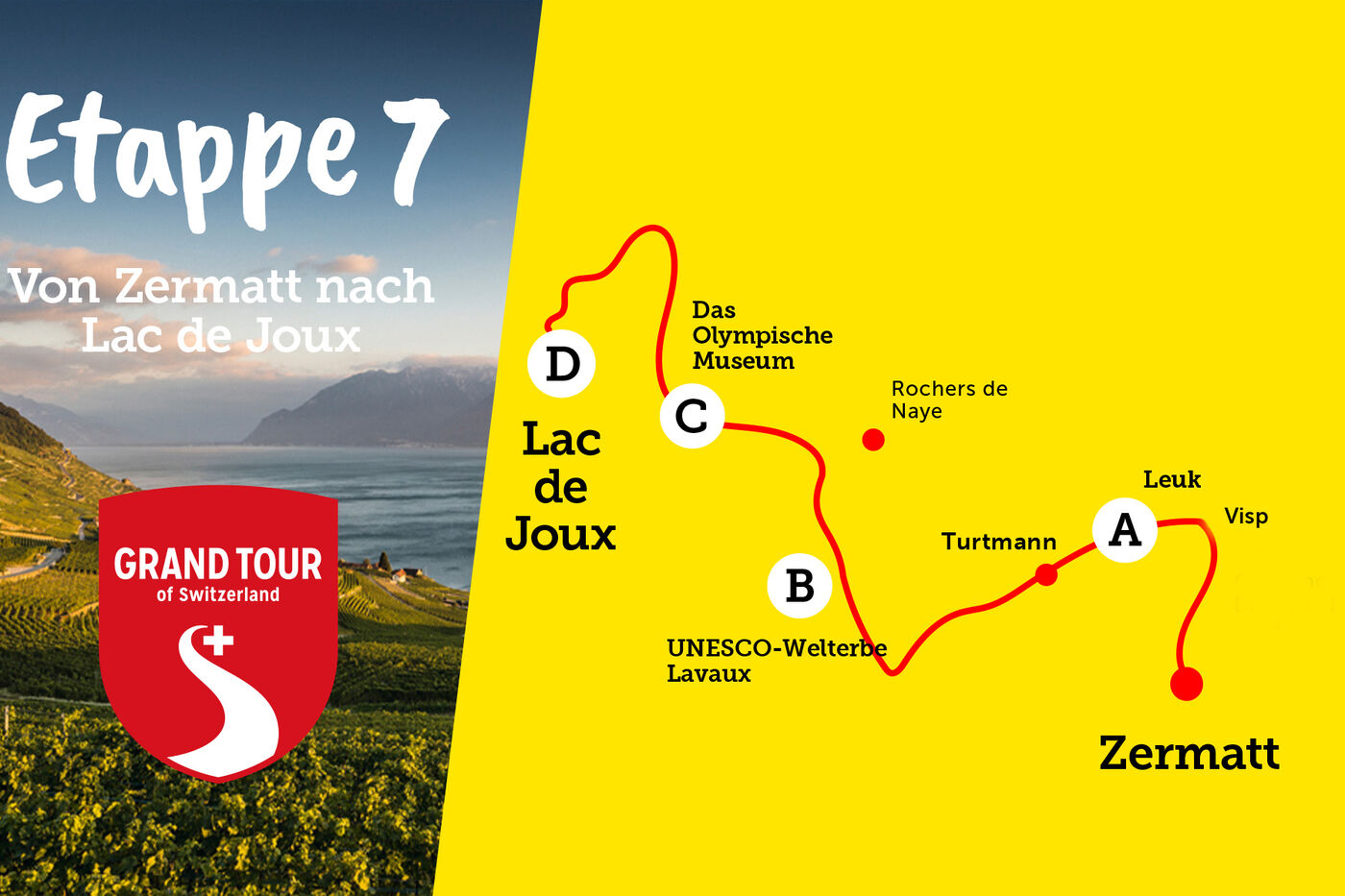 Grand Tour of Switzerland Camping Etappe 7