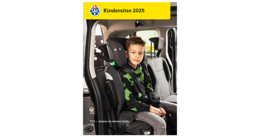Ratgeber «TCS Kindersitztest 2025»