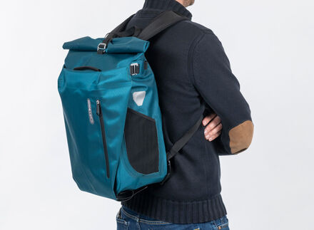 Ortlieb Vario PS QL2.1 26L als Rucksack getragen
