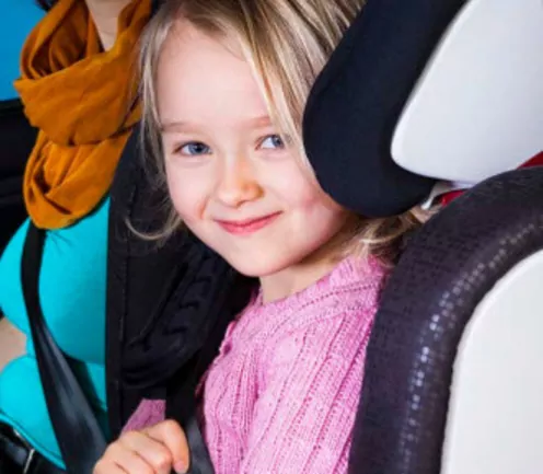 Flyer « Enfants en voiture »