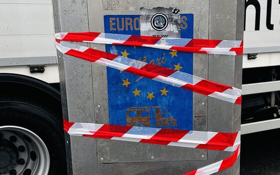 Defekte Entsorgungsstation