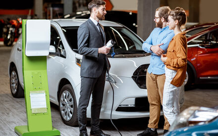 Beratungsgespräch Elektromobilität