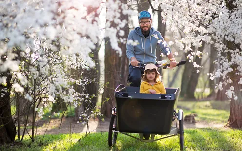 In bicicletta con i bimbi