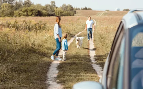 En vacances avec son chien