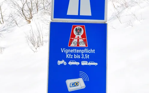 Vignette in Österreich : « Pickerl » 