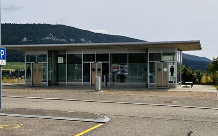 WC-Anlagen auf Rastplatz Reconvilier