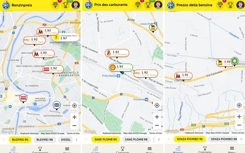 Grosses Interesse der Bevölkerung am TCS Benzinpreis-Radar