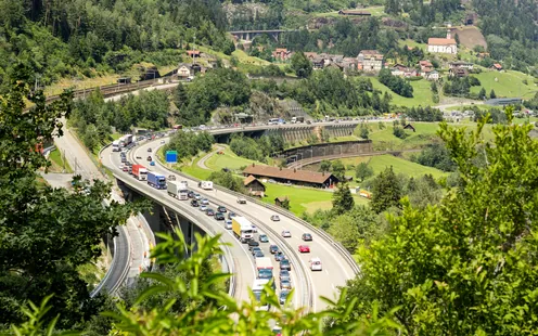 Weniger Rückreiseverkehr am Gotthard