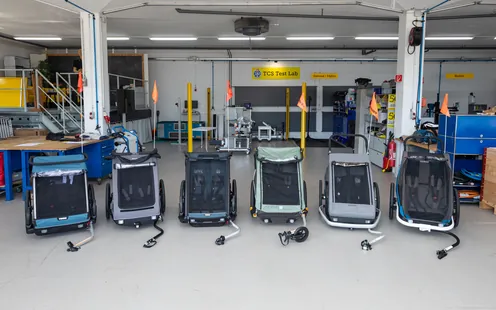 Veloanhänger im Test: Kein Modell ohne Schwächen