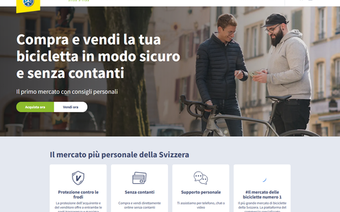 TCS velocorner.ch: forte aumento della domanda di biciclette di seconda mano nel 2023